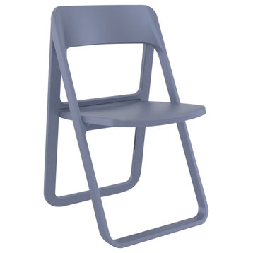 Dream Folding Outdoor Chair Dark Gray