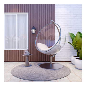 Terrace with Pergola | Penthouse | Contemporary | Artis Interiorz | Bangalor