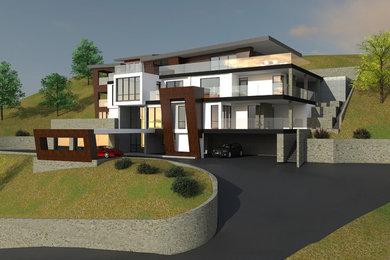 Tarzana Residence : CAD + 3D + Rendering for Studio 3 Design: Ross Miller