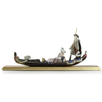 Lladro Gondola, Venice Figurine 01002014