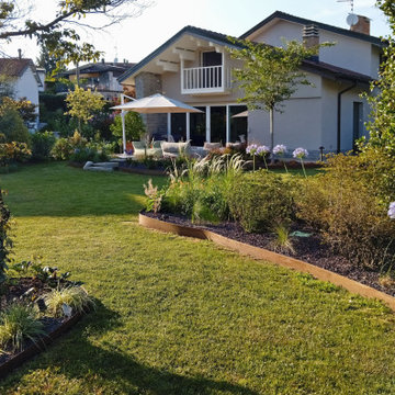 Un giardino colorato per il relax