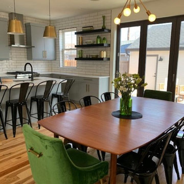 Modern Farmhouse Kitchen & Living