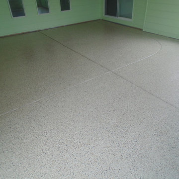 Parmer: Johnstown Enclosed Indoor Patio Epoxy in Johnstown, Colorado