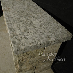 Kitchen Stone Islands (Mediterranean Style) - Kitchen Islands And Kitchen Carts