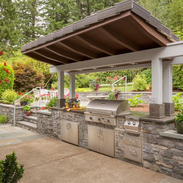 Christ and Barbara's hardscape remodel