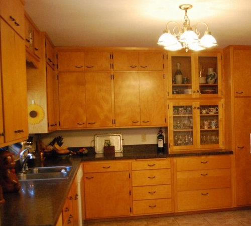 What Color To Paint The Walls With Original Orange Tone Maple Cabinets