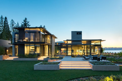 Inspiration for an exterior home remodel in Seattle