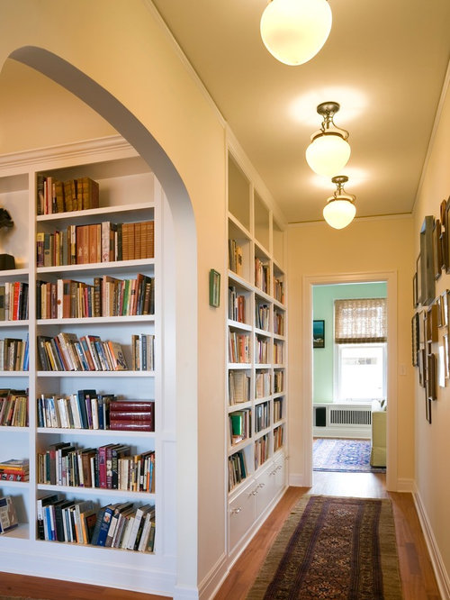 Hallway Library Home Design Ideas, Pictures, Remodel and Decor