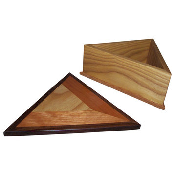 Wood Triangle box