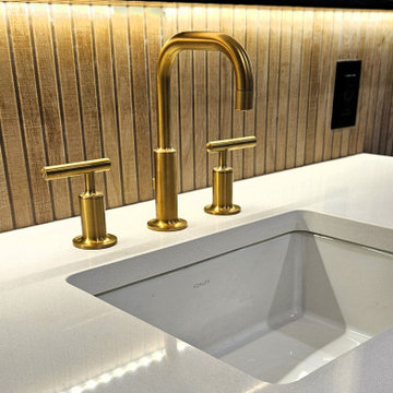 Modern Basement Spa Bathroom