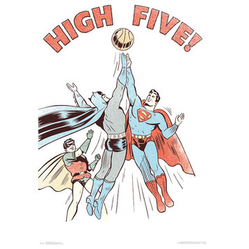 DC Comics Hi Five Poster, Premium Unframed
