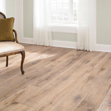 Beautiful natural oil finished hardwood floors