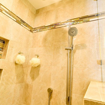 Poway Open Shower Master Bath