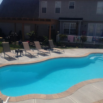 Blue Isle Fiberglass Pool