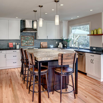 Bright and Bold Kitchen and Home Makeover