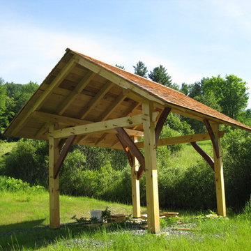 Timber Frame Pavilion for Knoll Farm