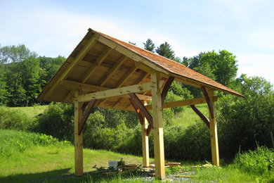 Timber Frame Pavilion for Knoll Farm
