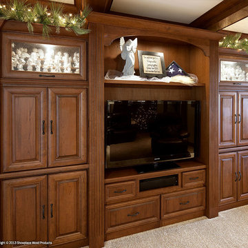 Door style: Cambridge | Species: Cherry | Finish: Vintage Autumn