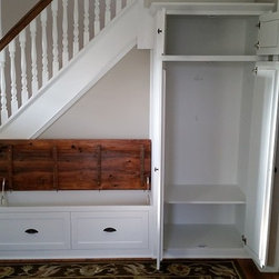 Entry Bench and Cabinet - Accent And Storage Benches