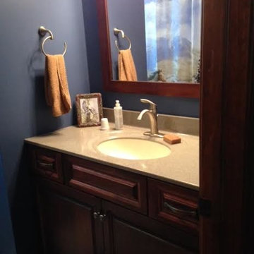 Maple bath vanity