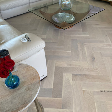 Residential | Living Room Wood Parquet | Calusa Lakes