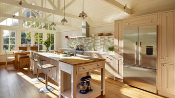 Luxurious kitchen Garden room