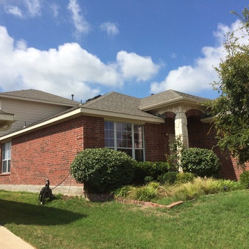 Owens Corning Roof Installation with Gutters & New Fence