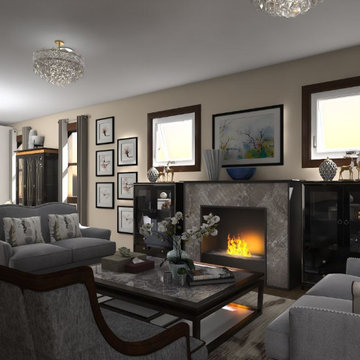Interior Design // Virtual Staging for Home Builder