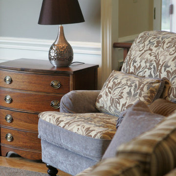 Modern Take on a Traditional Family Room