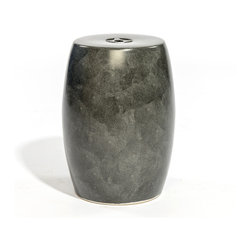 Ceramic Grey Stool - Vases