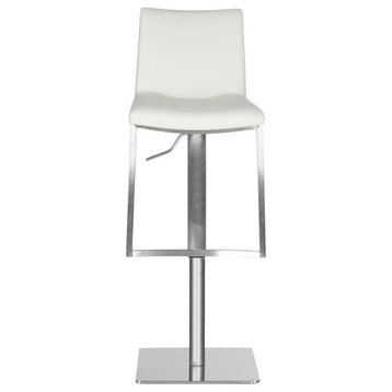 Safavieh Ember Swivel Barstool, White