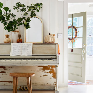 Fall Entryway Decor style by Emily Henderson