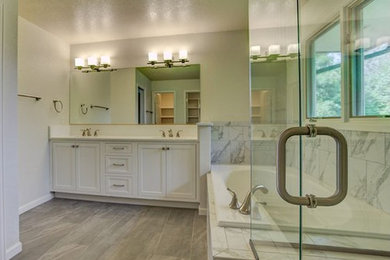 Bathroom - contemporary bathroom idea in Denver