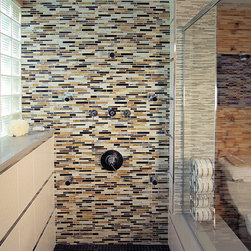 Glass Tile Installation Hirsch Opulence JSM220 - Mosaic Tile