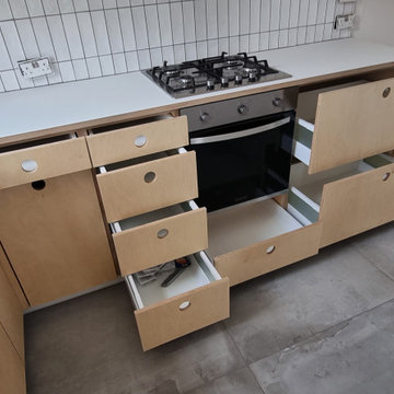 Plywood Fenix NTM kitchen furniture