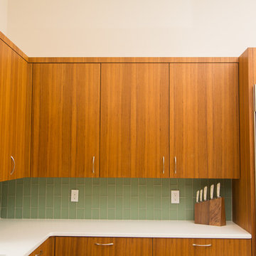 Mid-Century Modern Teak Kitchen