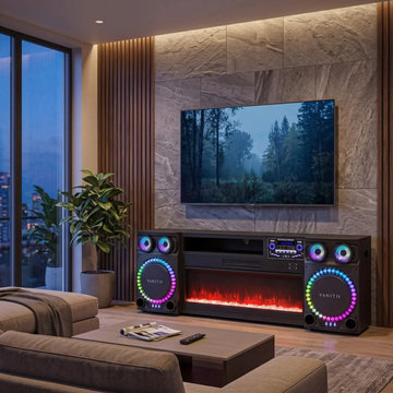 Electric Fireplace TV Stands & Entertainment Centers
