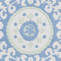 Suzani Blue Rug - Kids Rugs
