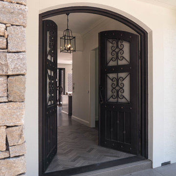 Wrought Iron Steel Front Doors