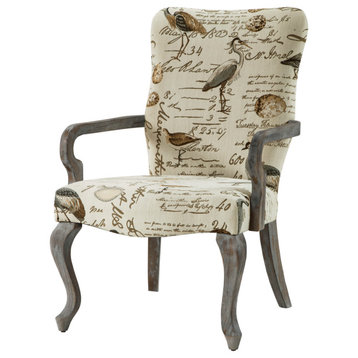Madison Park Goose Neck Arm Chair