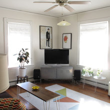 Tv in corner