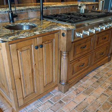 Old World / Gothic Kitchen in Putnam CT