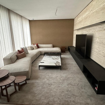 An interior design project in Saudi Arabia: contemporary elegance