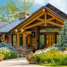 Cabin landscaping