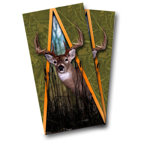 Deer Cornhole Wrap, Set of 2