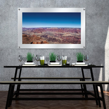 Grand Canyon Landscape Wall Decor | Glass Standoff Gallery Wall Print