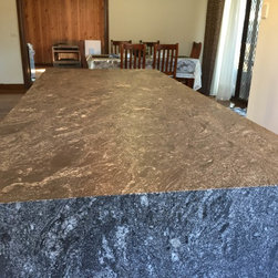 Via Lactea Granite in Granite Finish - Kitchen Countertops