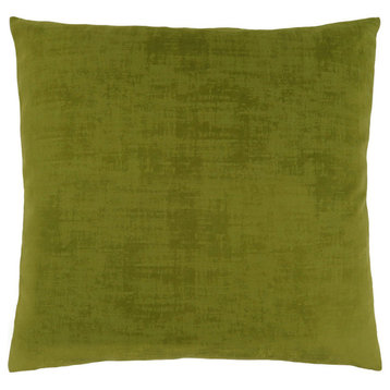 Monarch Modern Polyester Square Pillows With Green Finish I 9244