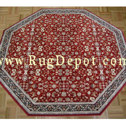 Octagon Rug From Stair Runners - Area Rugs