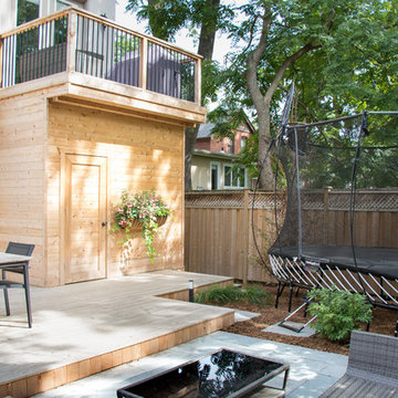 Bayview & Eglinton - Efficient Use of Limited Backyard Space